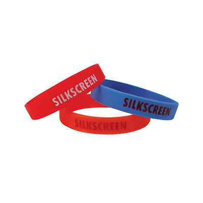 Custom Silkscreen Silicone Wristband Executive Corporate Gifts Singapore