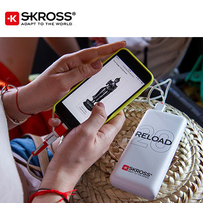 SKROSS Reload 20 Power Bank - 20,000 mAh Executive Corporate Gifts Singapore