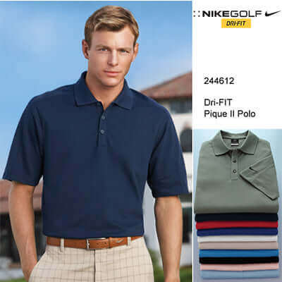 Nike Golf Dri-FIT Pique Polo Shirt Executive Corporate Gifts Singapore