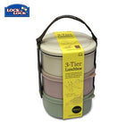 Lock & Lock 3-tier Lunch Box with Handle | AbrandZ Corporate Gifts