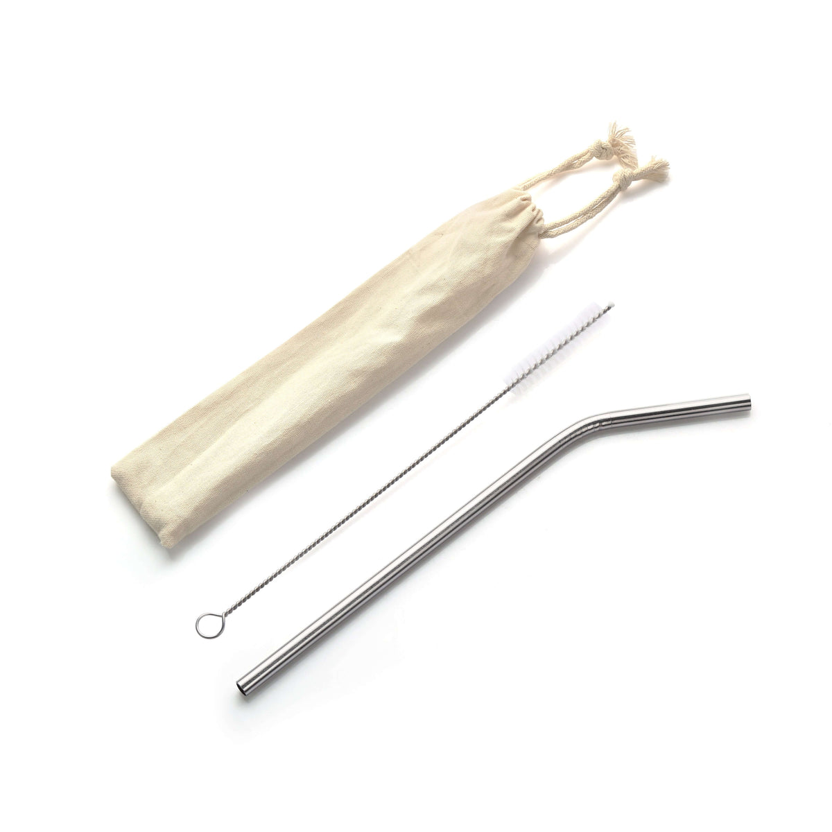 Curve Stainless Steel Straw Executive Corporate Gifts Singapore