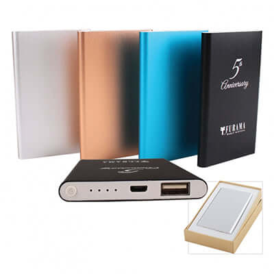 5000mah Aluminum Powerbank Executive Corporate Gifts Singapore