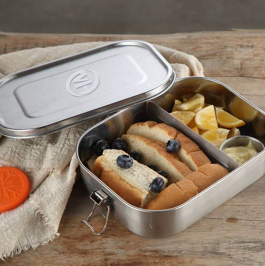 Stainless Steel Food Container Lunch Box with Compartment Executive Corporate Gifts Singapore