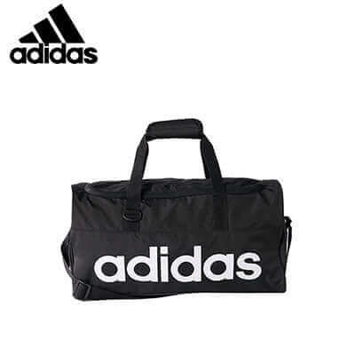 adidas Sports Duffle Bag - The Ultimate Companion for Athletes with stylish black and white design, perfect for athletes.