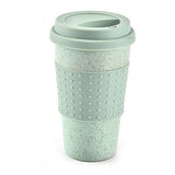 Eco Friendly Wheat Straw and Silicone Coffee Cup | AbrandZ Corporate Gifts