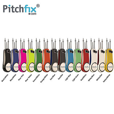 Pitchfix Fusion 2.0 Golf Divot Tool with Ball Marker and Pencil Sharpener Executive Corporate Gifts Singapore