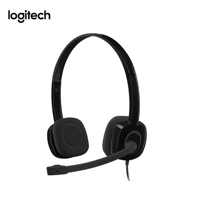 Logitech H151 Multi-Device Stereo Headset  with In-Line Controls | AbrandZ Corporate Gifts