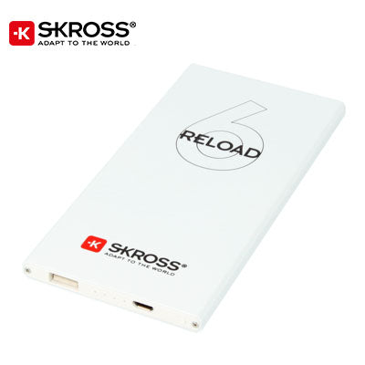 SKROSS Reload 6 Power Bank - 6000 mAh Executive Corporate Gifts Singapore