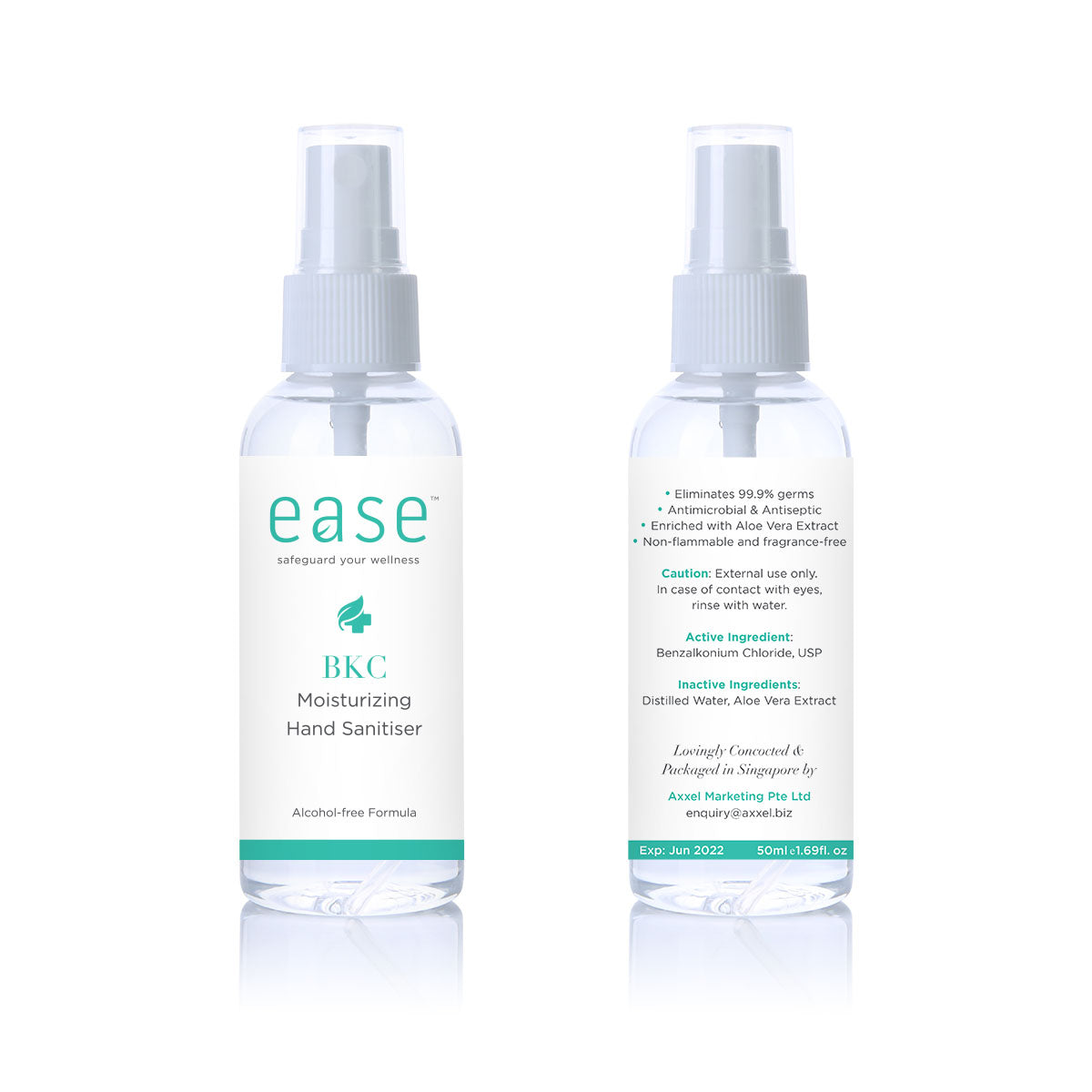 Ease 50ml Hand Sanitizer Executive Corporate Gifts Singapore