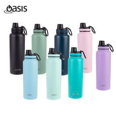 Oasis Stainless Steel Insulated Sports Water Bottle with Screw Cap 1.1L Executive Corporate Gifts Singapore