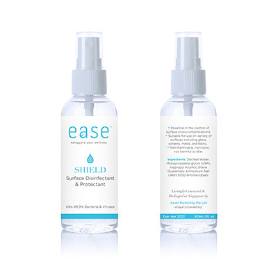 Ease 60ml Shield Disinfectant and Protectant Spray Executive Corporate Gifts Singapore