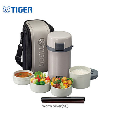 Tiger Lunch Box 4 Containers with Carrier LWE-F | AbrandZ Corporate Gifts