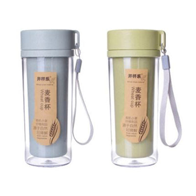 Eco-Friendly Wheat Straw Bottle with Strap Executive Corporate Gifts Singapore