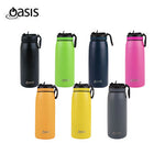 Oasis Stainless Steel Insulated Sports Water Bottle with Straw 780ML