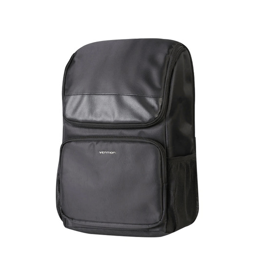 Vention Laptop Backpack 19L in sleek black design, ideal for professionals and students, perfect as a Corporate Gift.