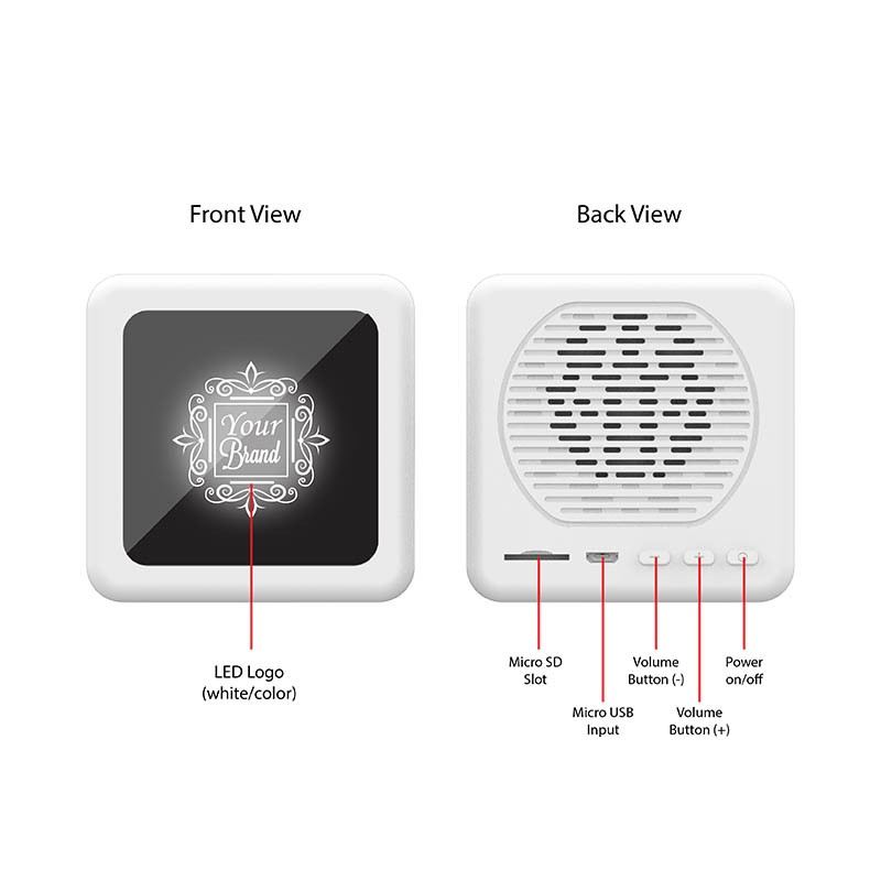 I-Blink LED Logo Bluetooth Speaker Executive Corporate Gifts Singapore