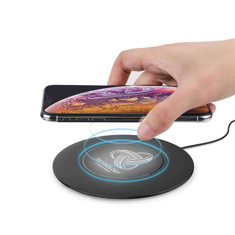 Airdisk 10W Wireless Charger with LED logo Executive Gifts Singapore
