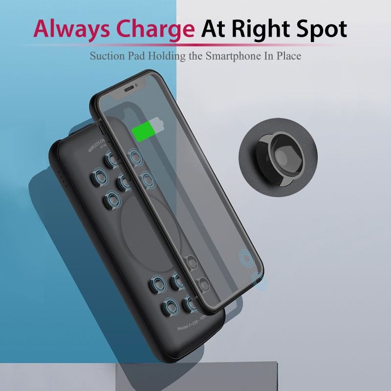 Wireless Charger with Suction Pad Executive Corporate Gifts Singapore