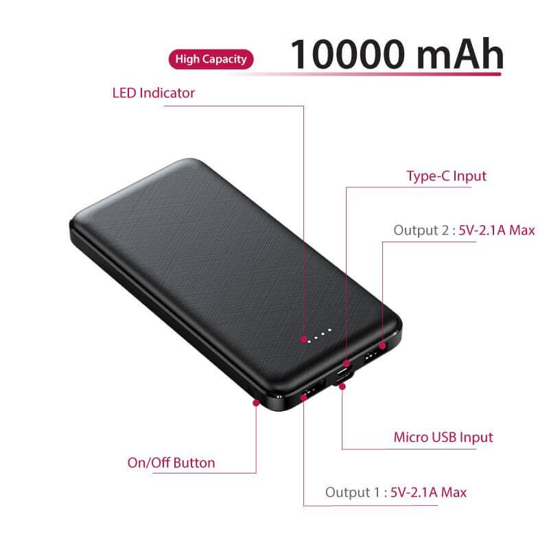 10000mAh Econpower Power Bank Executive Corporate Gifts Singapore