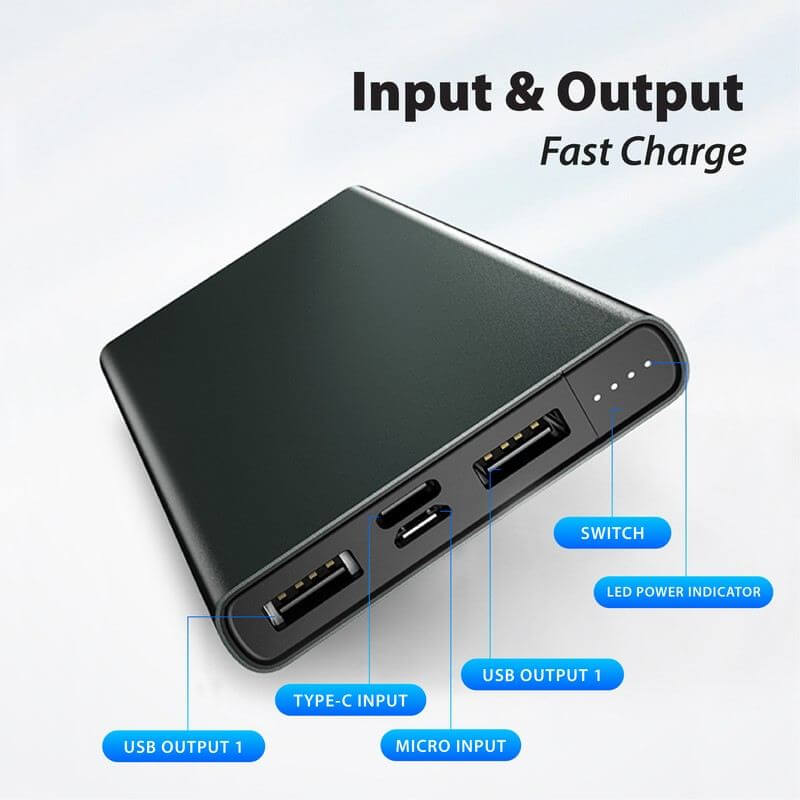10000mAh Ultra Slim Econpower Power Bank Executive Corporate Gifts Singapore