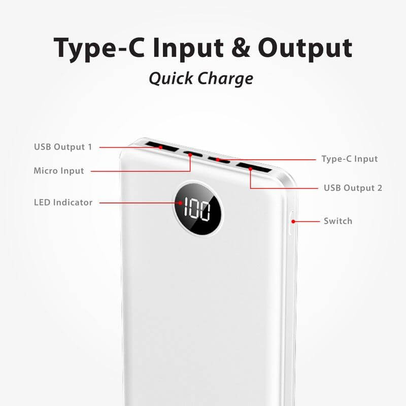 Quick Power 22.5W Super Charge 10000mAh Powerbank Executive Corporate Gifts Singapore
