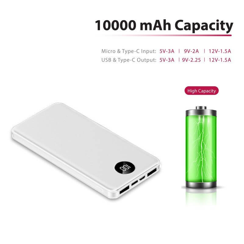 Quick Power 22.5W Super Charge 10000mAh Powerbank Executive Corporate Gifts Singapore