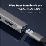 Ultra Slim 5 Ports USB Hub