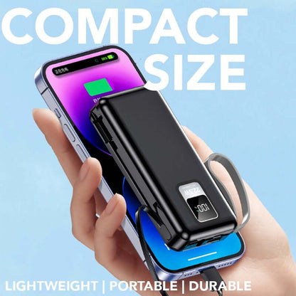 22.5W Quick Charge Powerbank with Built-in Cable Executive Corporate Gifts Singapore