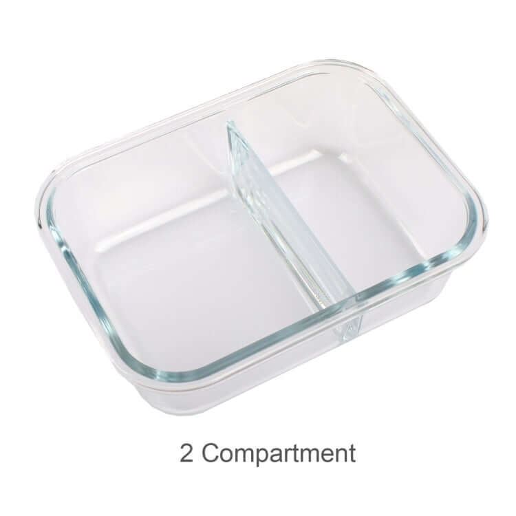 Glass Food Container with Divider Executive Corporate Gifts Singapore