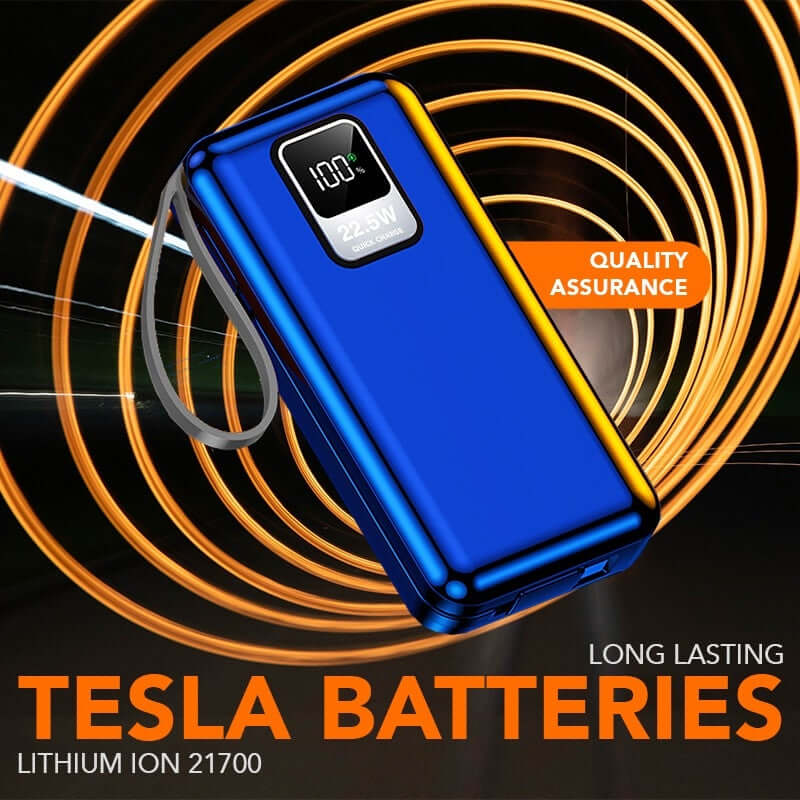 22.5W Quick Charge Powerbank with Built-in Cable Executive Corporate Gifts Singapore