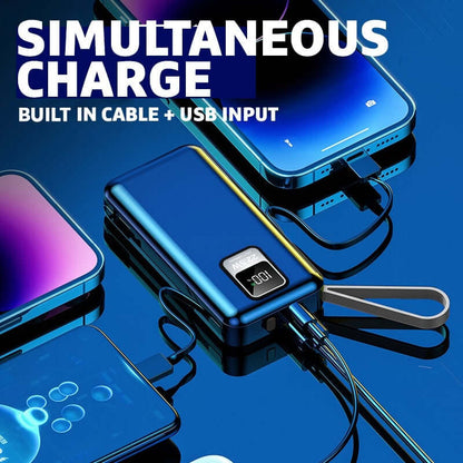 22.5W Quick Charge Powerbank with Built-in Cable Executive Corporate Gifts Singapore