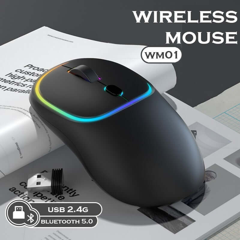 Rechargeable Wireless Mouse with Ergonomic Stressless Gripping Executive Corporate Gifts Singapore