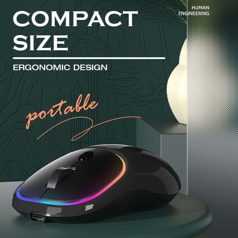 Rechargeable Wireless Mouse with Ergonomic Stressless Gripping Executive Corporate Gifts Singapore