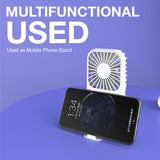 Portable Mini Fan with Phone Stand