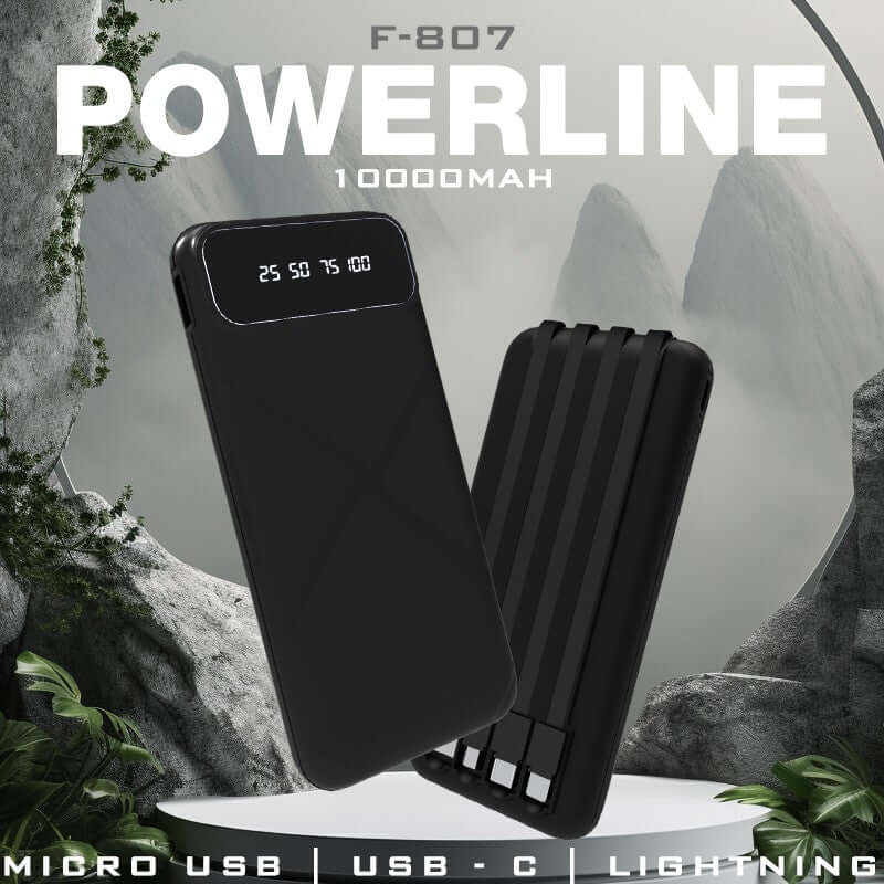 Powerbank 10000mAh with Detachable Cable Executive Corporate Gifts Singapore