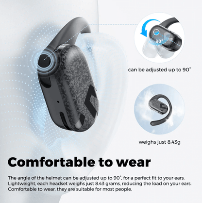 SOUNDPEATS Breezy Open Ear 90° Adjustable Earphones Executive Corporate Gifts Singapore