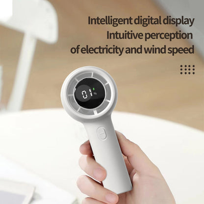 Handheld Turbo Fan with Digital Display Executive Corporate Gifts Singapore