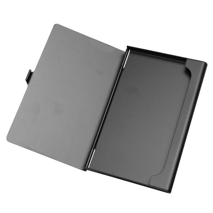 Black Aluminium Name Card Holder Executive Corporate Gifts Singapore