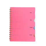 Notebook with Divider