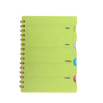 Notebook with Divider