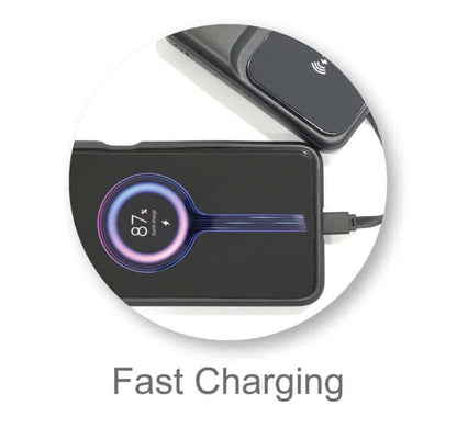 Fast Charging Wireless Powerbank With Built-In 3 Cables Executive Corporate Gifts Singapore