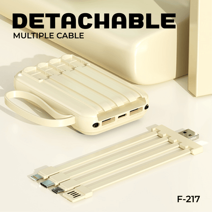 Powerbank 10000mAh with Detachable Cable Executive Corporate Gifts Singapore
