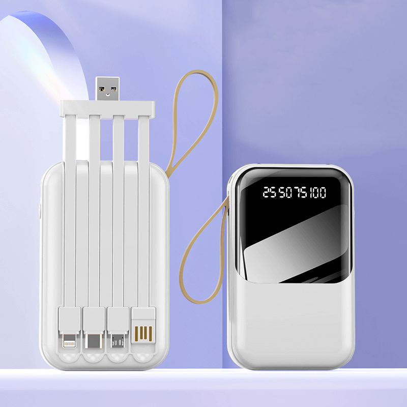 10000mAh Powerbank with 4 Detachable Cable Executive Corporate Gifts Singapore