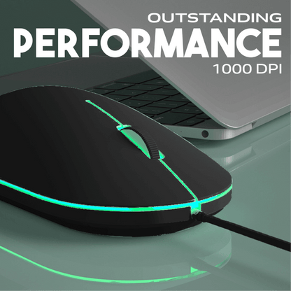 1000 DPI High Performance USB Mouse with Ergonomic Design Executive Corporate Gifts Singapore