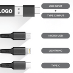 3 in 2 Cable GLow with LED Light Up Logo Corporate Gifts Singapore