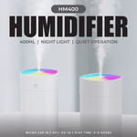 400ml Humidifier with Colourful Ambience Light Corporate Gifts Singapore
