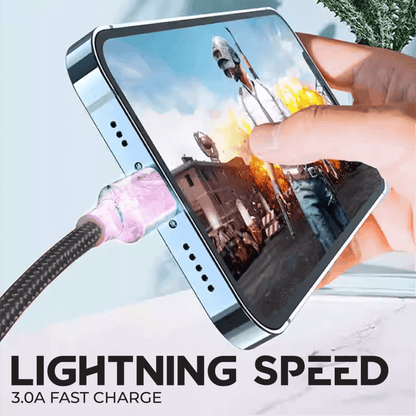 3 in 2 Cable GLow with LED Light Up Logo Corporate Gifts Singapore