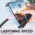 3 in 2 Cable GLow with LED Light Up Logo Corporate Gifts Singapore