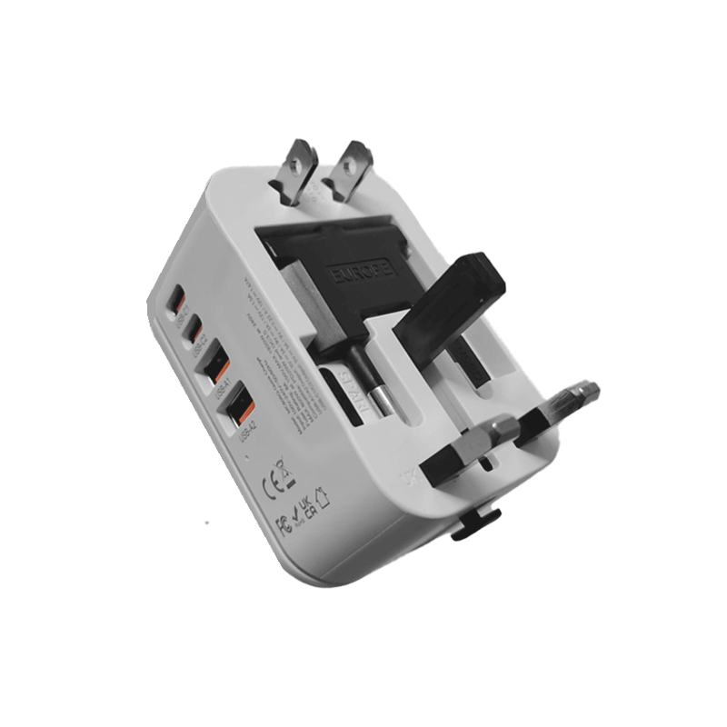 World Travel Adaptor With PD20W Quick Charge Executive Gifts Singapore