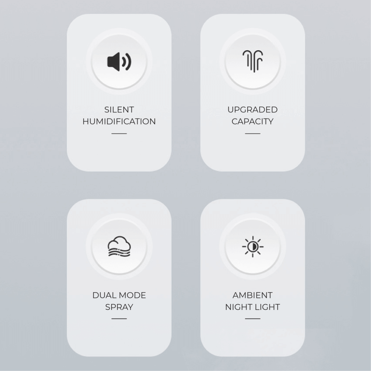 400ml Humidifier with Colourful Ambience Light Corporate Gifts Singapore